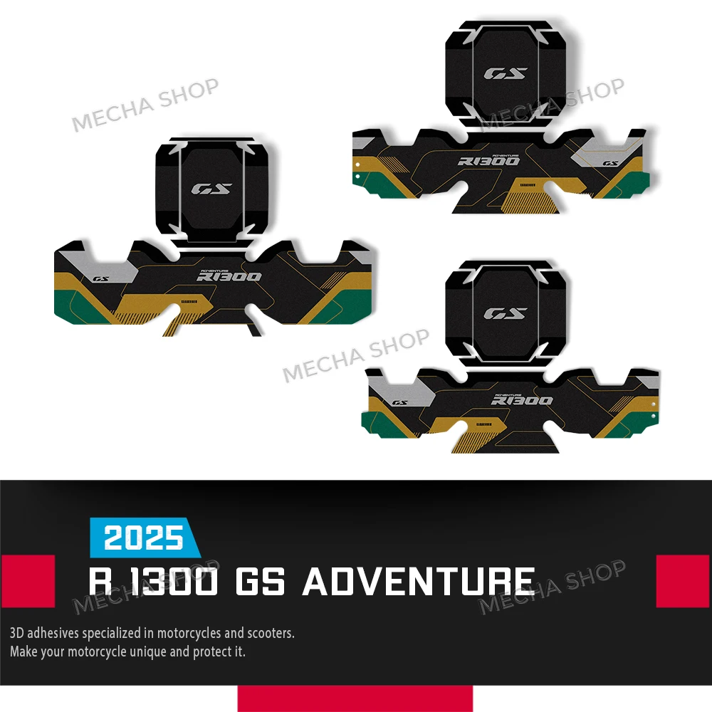 

For R1300GSA R1300 ADV GSA Adventure Luggage carrier Trunk Luggage Panniers Aluminium Stickers
