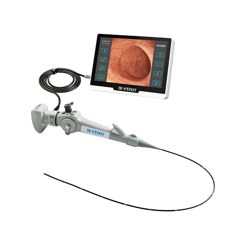 Flexible Veterinary  Instrument for Small Animal Bronchoscopy Examination