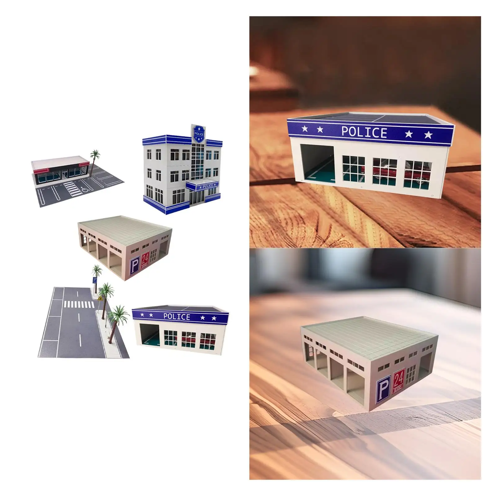 

1:64 стояночная машина, реалистичные коллекционные многофункциональные архитектурные проекты, диорама, строительная витрина, аксессуар для макета