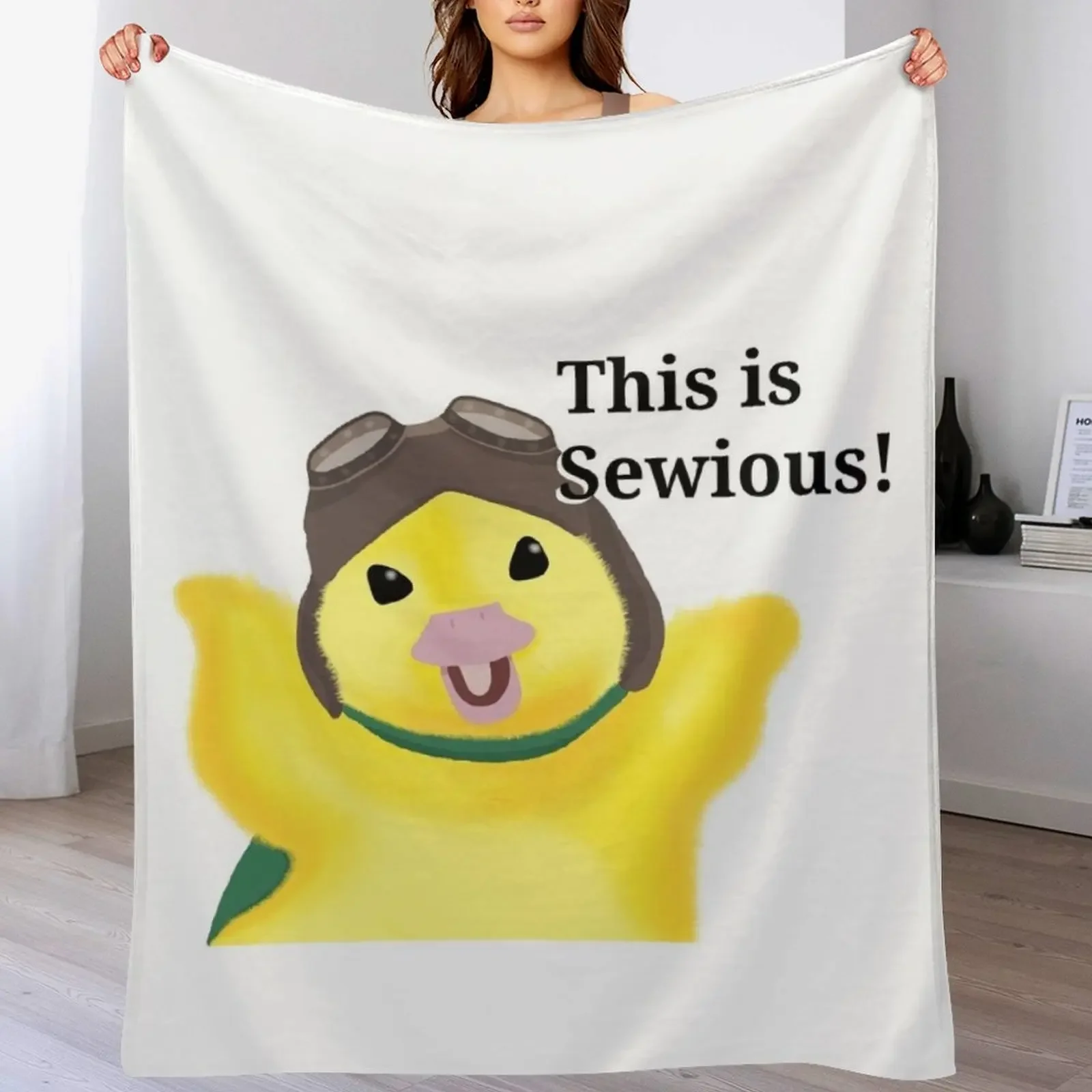 

This is Sewious! Wonder Pets Mingming Throw Blanket Decorative Sofas Blankets For Sofas Large Hair Blankets