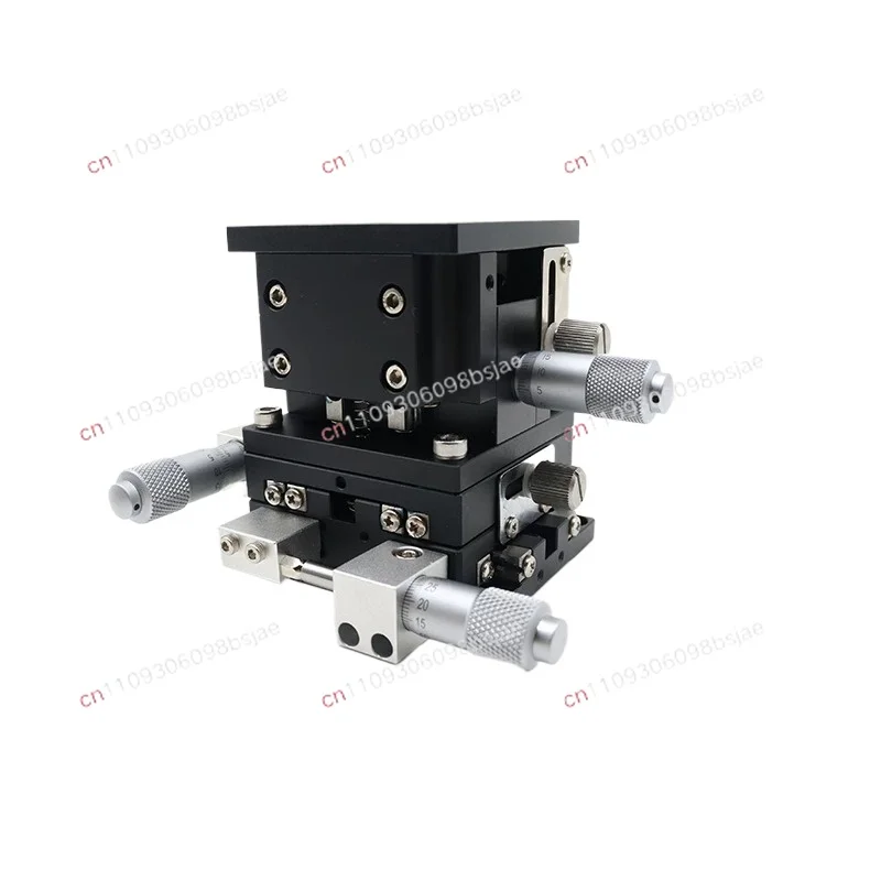 LD60/40/90/125 XYZ axis displacement platform three-axis optical manual fine-tuning horizontal lifting sliding table