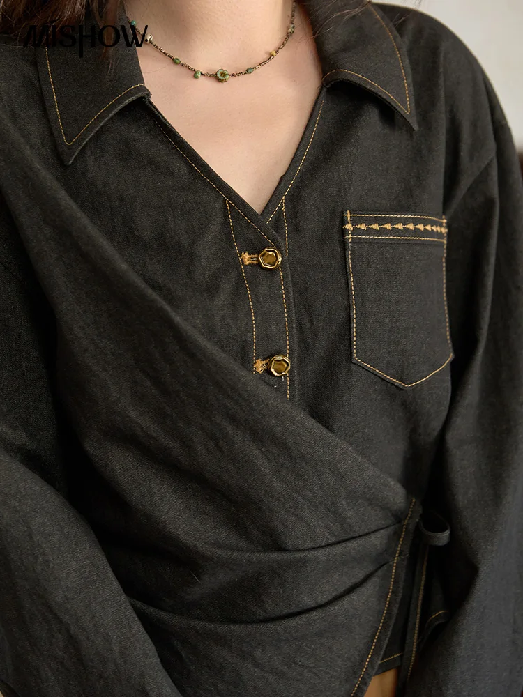 Thumbnail 2 - #30 Latest Denim Button Shirts Price Drops