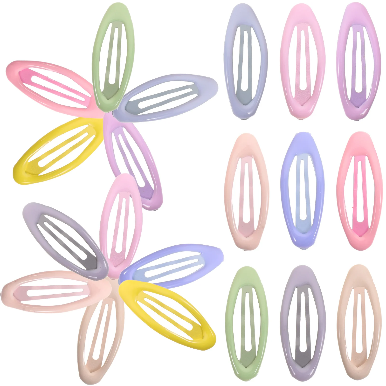 

20pcs Cream Hairpin Lovely Shape Lightweight Baby Girl Hair Clips Accessories Toddler HairDecoration Fits Charm