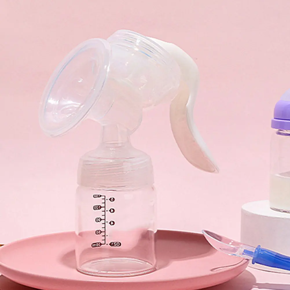 2Pcs Breast Pump Flange Inserts Silicone Wearable Electric Pump Replacement Parts Soft Flexible Comfortable Easy Grip