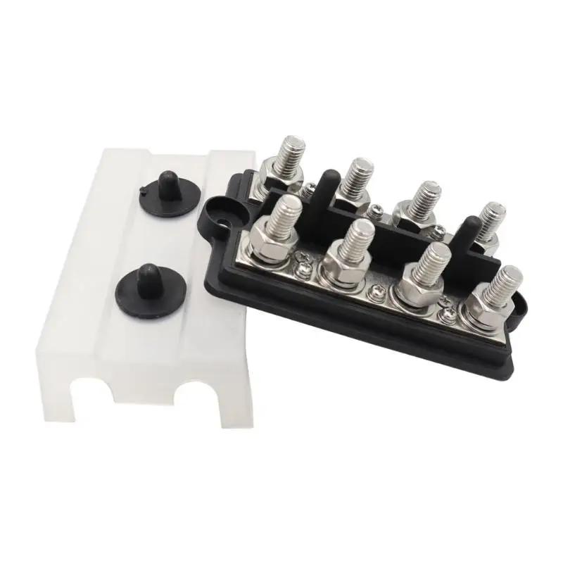 

E7CA Bus Bar High Current Wiring Battery Junction Block Universal Car Pickup Trailer Power Distribution Terminal Block