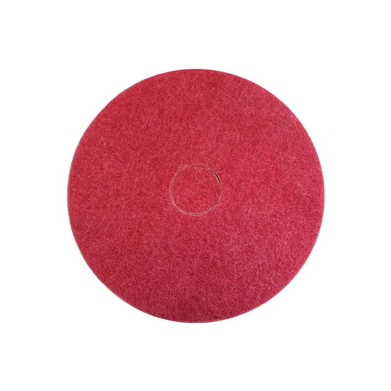 

17 Inch Red Floor Cleaning Pads Buffing Pads