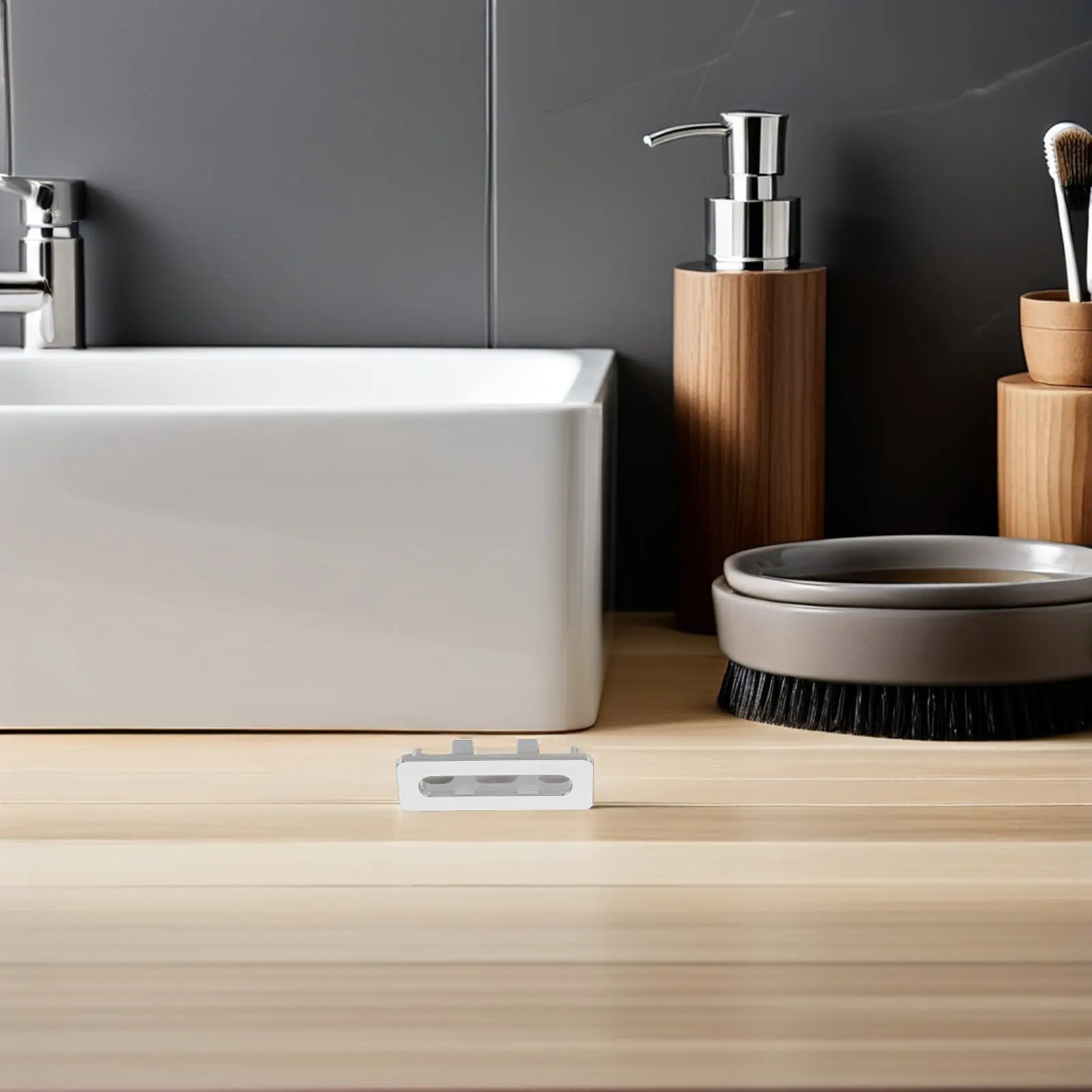 

20Pcs Rectangle Sink Overflow Ring Cover Plastic Bathroom Basin Drain Hole Insert Trim for Kitchen Wash Basin Overflow