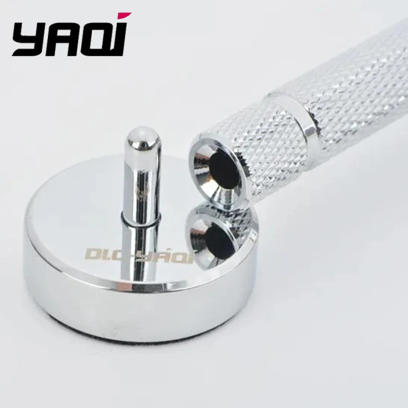 YAQI 2026 Cheap Chrome Color Mens YAQI Shaving Razor Stand For Cleaning Shaving Tool High Quality Simple Safety Razor Stand