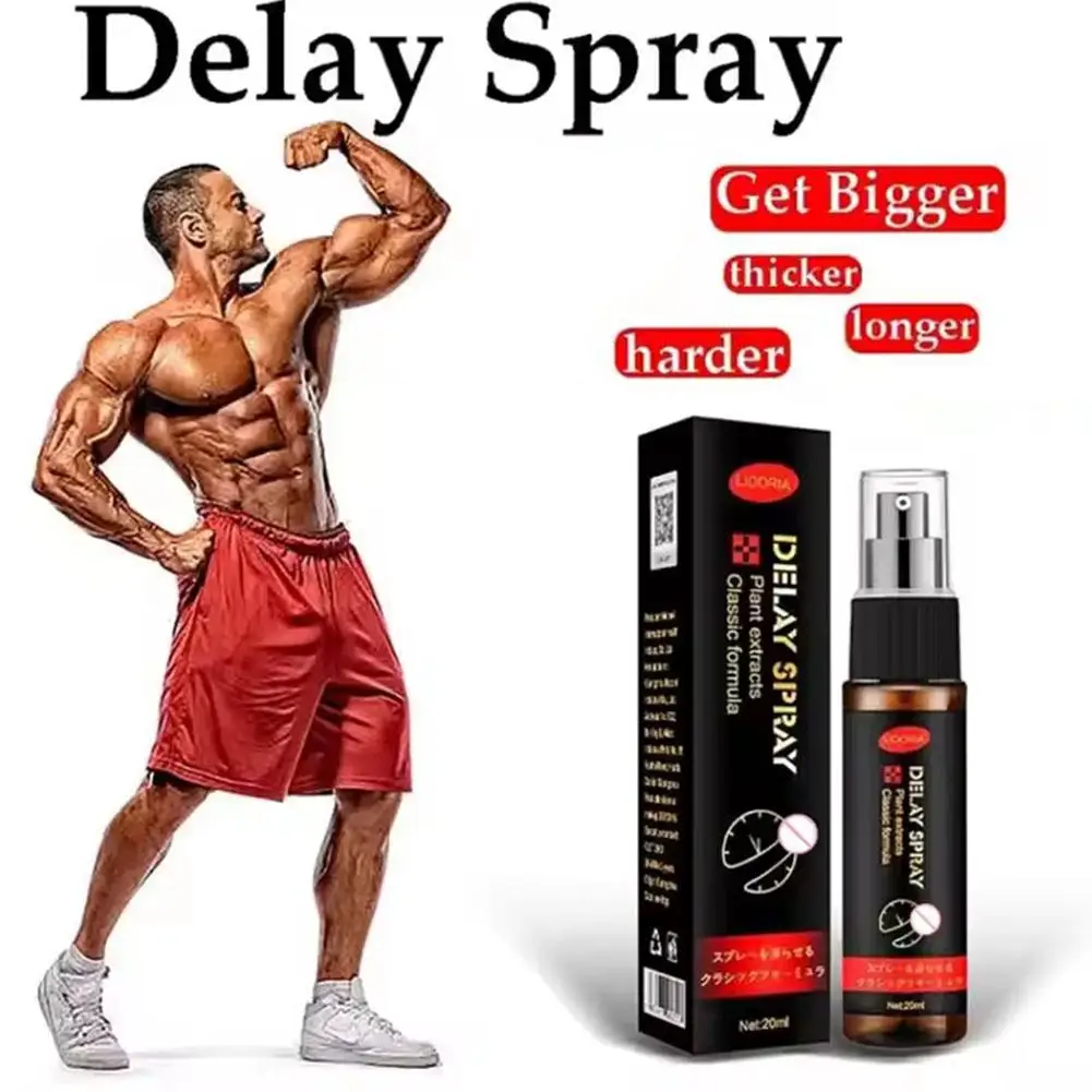Men's Sex Spray Long Lasting Delay 30 Minutes Male Sex Delay Spray Endurance Sex Prolong Ejacultation Adult Sex Timing Spray
