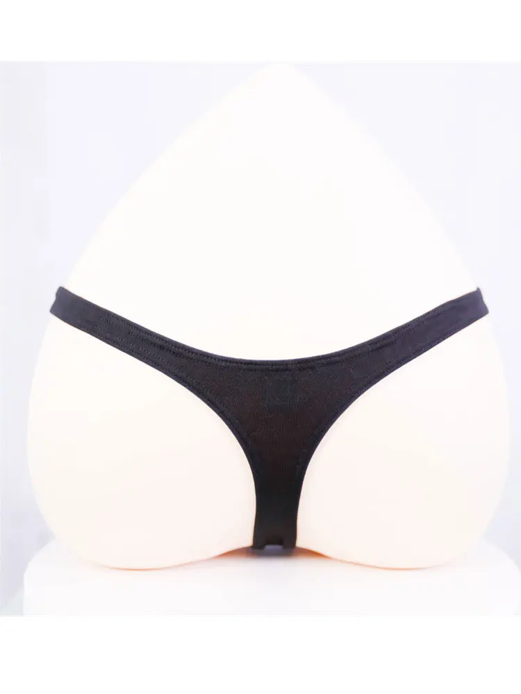 Sexy Women Traceless Low Rise Waist G-string Sheer See Through Micro Mini G-String Thong Bandage Exotic Lingerie Underwear