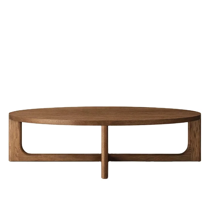 

Simple style coffee table solid wood living room