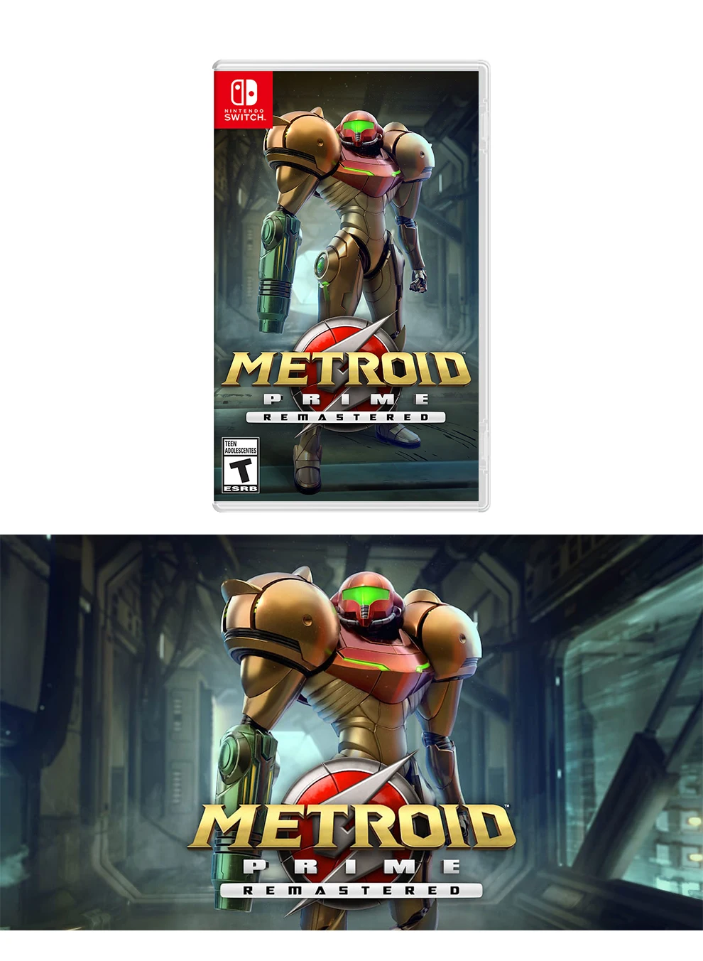 100% Original Metroid Prime Remastered Nintendo Switch Game Deals Physical for Nintendo Switch OLED Lite Game Console