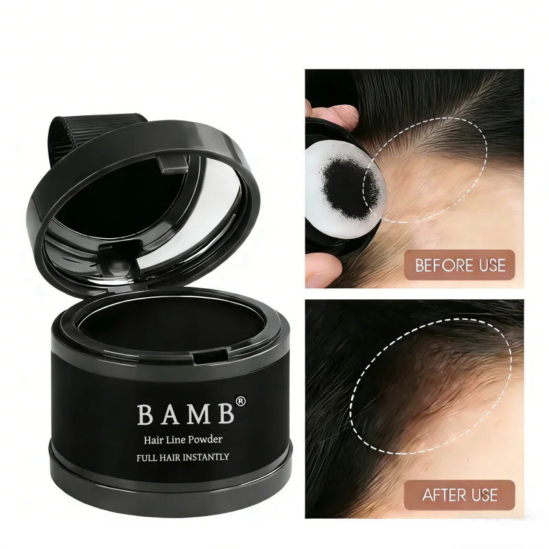 Hair Line Powder 4g Natural Instant Waterproof Hairline Shadow Concealer Coverage Paint Repair Fill In Hair Loss Product