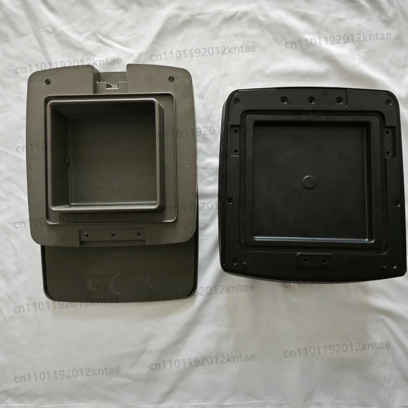 Material Raised Armrest Non-destructive Installation Storage Box Black / Blue Two Colors Optional