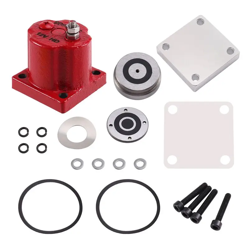 

Ingenious-12V 3054608 209940 4024808 3408421 Fuel Shut Off Solenoid With Repair Kit For Cummins M11 Engine Stop Solenoid