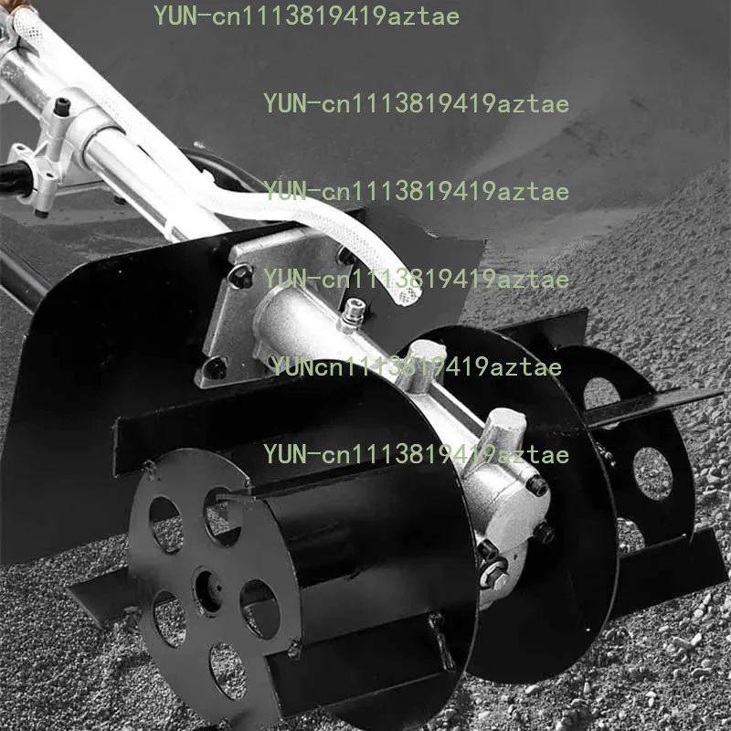 Electric Concrete Mixer Hand Push High Efficiency Feed Mortar Multi-Function Construction Cement Mixer 220V 9800W