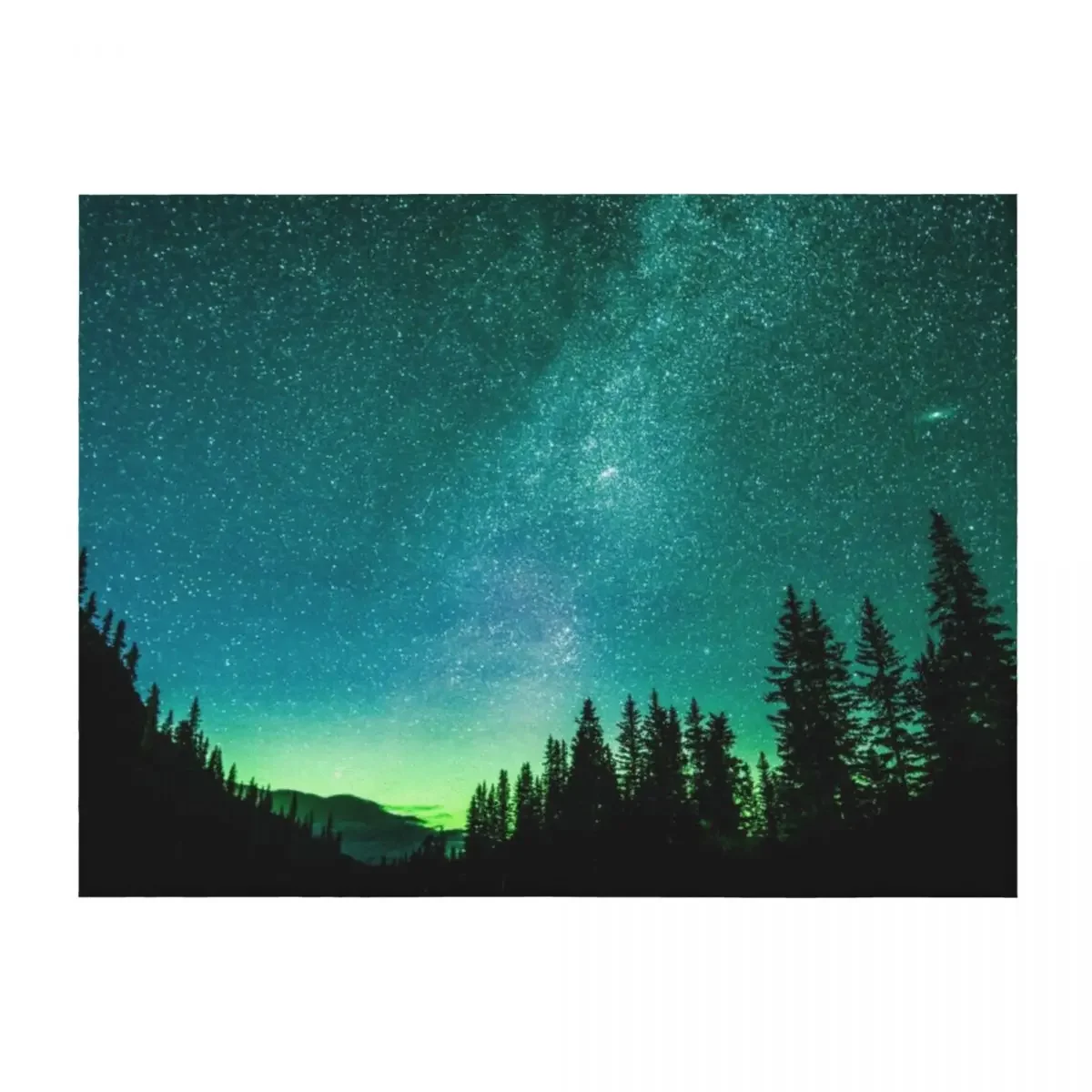 

Aurora Borealis aka Northern Lights Throw Blanket Hairy Retros Sofas Giant Sofa Blankets