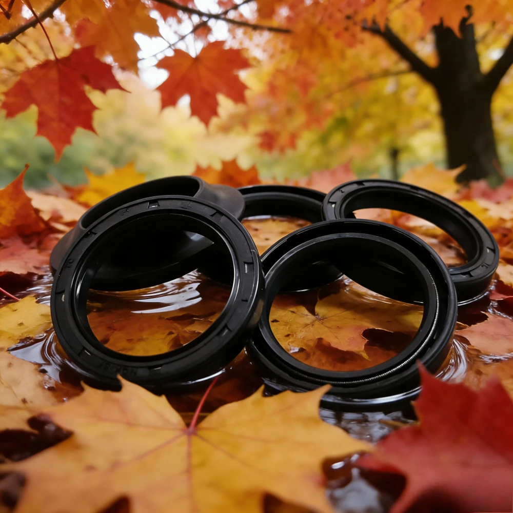 2pc/4pc 39x51x8/10.5 Front Fork Oil Seal For Har/ley Sportster Custom XL 1200C Limited Edition XL 1200CA Forty Eight 1200X 96-16