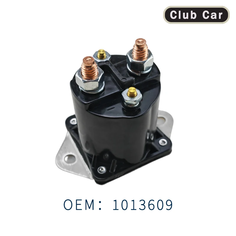 Golf Cart Parts Golf Cart Solenoid Switch 1013609 12V for Clubcar Precedent Carryall 300-710 Transporter Cafe Express