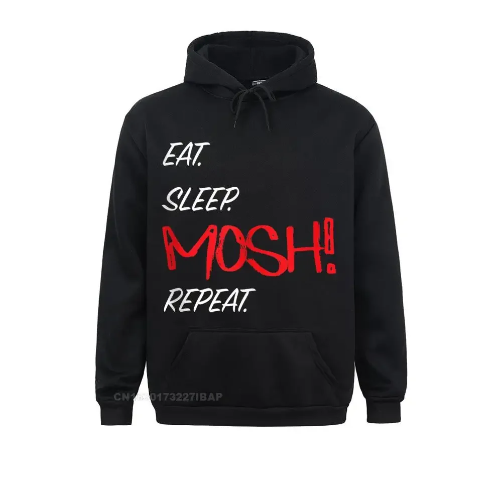 

Eat Sleep Mosh Repeat Heavy Metal Funny Mosh Pit Printed Hoodies for Women Labor Day Sweatshirts gothic Sportswears Oversized