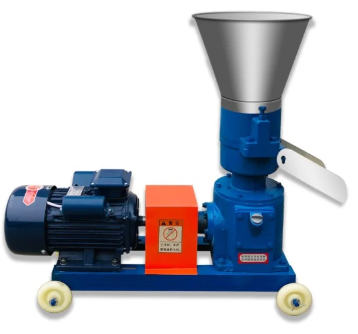 New Cheap 2mm-5mm Poultry Chicken Feed Processing 220v/380v Animal Feed Pellet Machine High Productivity Grinding Disc