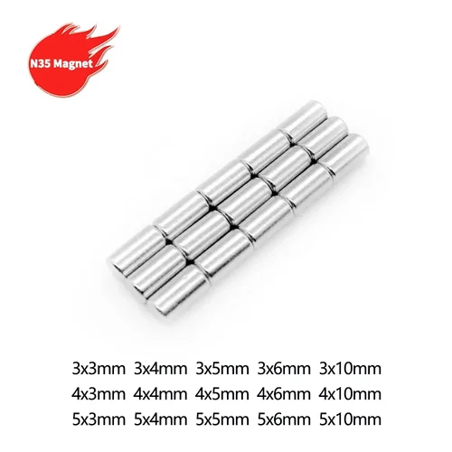 Imán De Búsqueda Menor De 3X6Mm, 3X5Mm Para Refrigerador