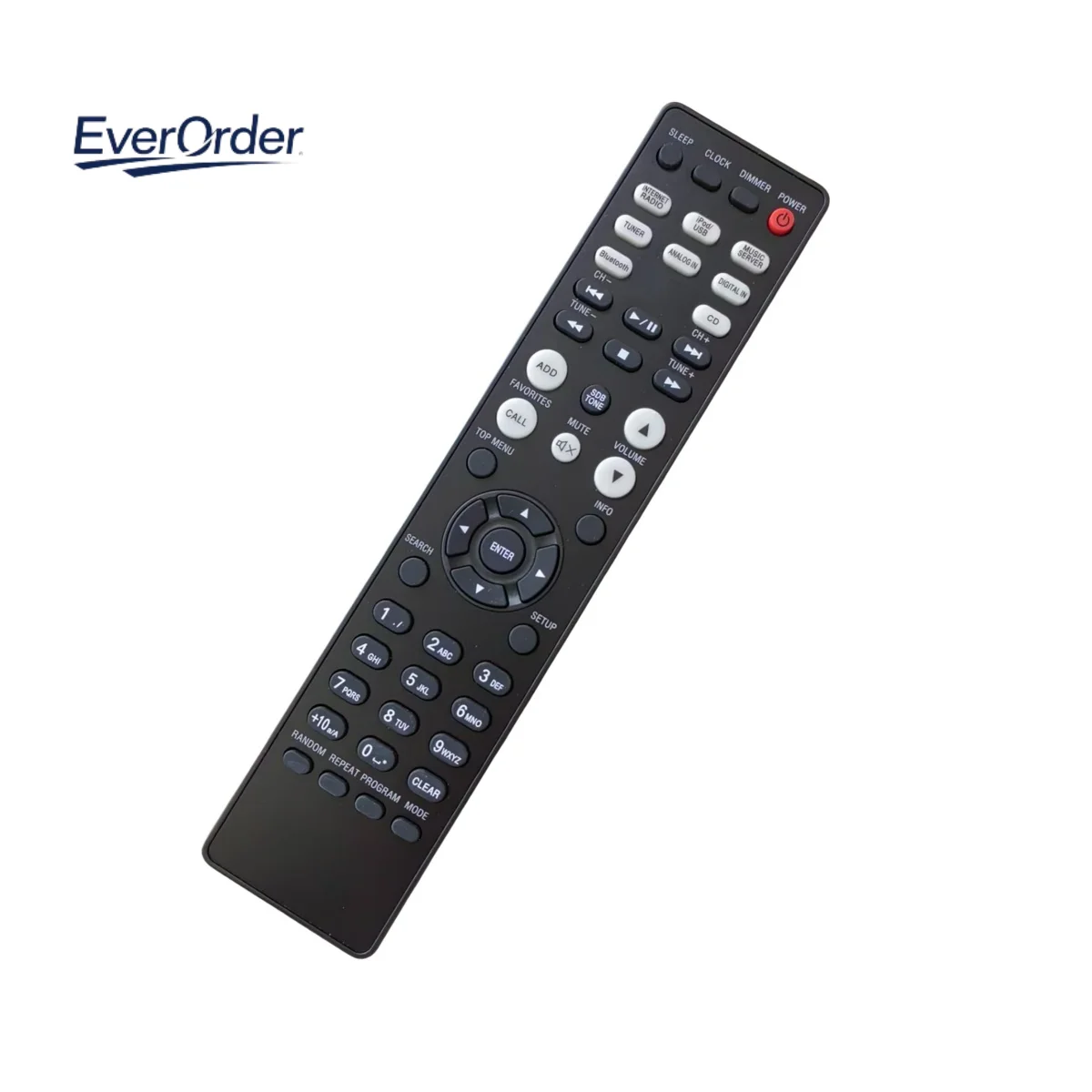 جهاز تحكم عن بعد جديد عالي الجودة لجهاز استقبال القرص المضغوط لشبكة DENON CEOL Hi Fi الكل في واحد RCD-N10 RC-1222