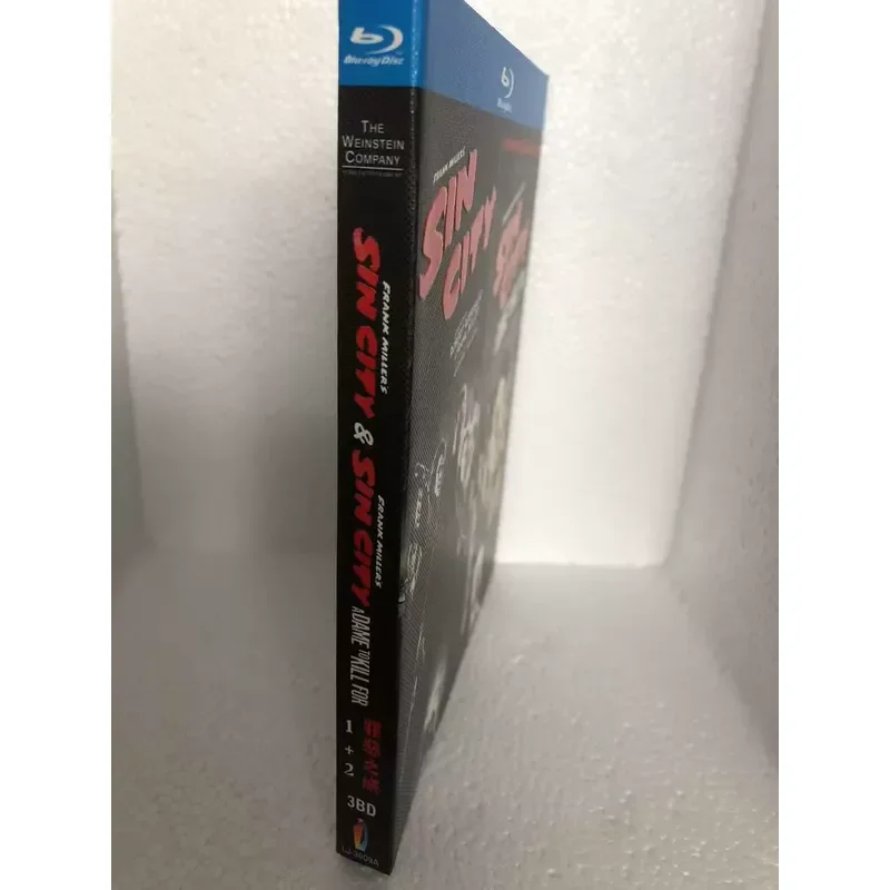Blu-ray Sin City 1 and 2 Boxed Collector's Edition Movie Set