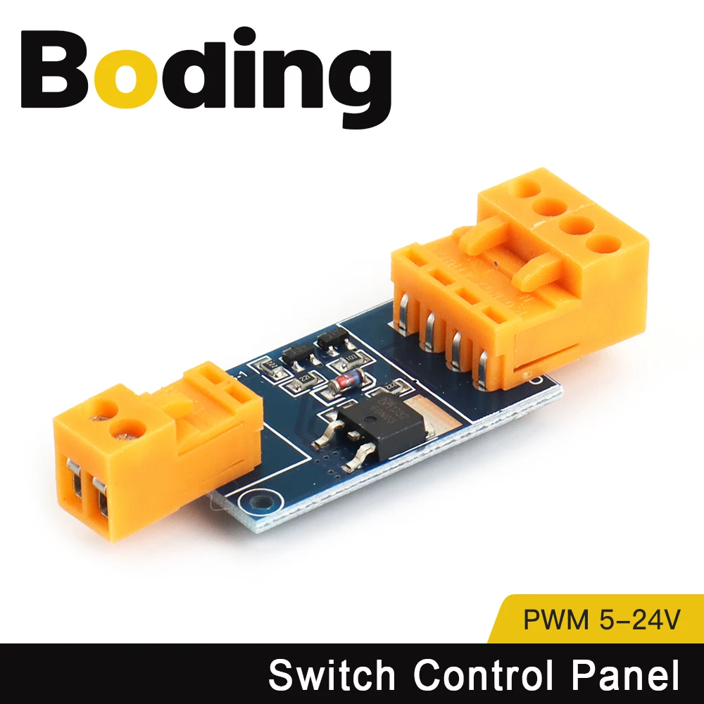 BODING MOS Tube Field Effect Tube PWM Regulated Power Module 5-24V Switch Control Board For CNC TC-6832 Controller and Vibrating