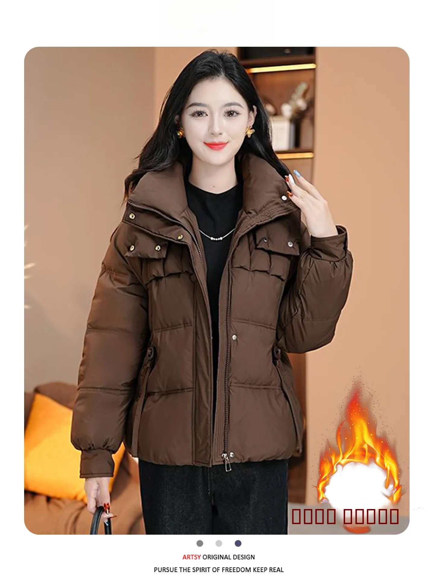 

Модный утепленный пуховик-жилет из хлопка для женщин, европейская зимняя новинка, маленький размер, корейский стиль