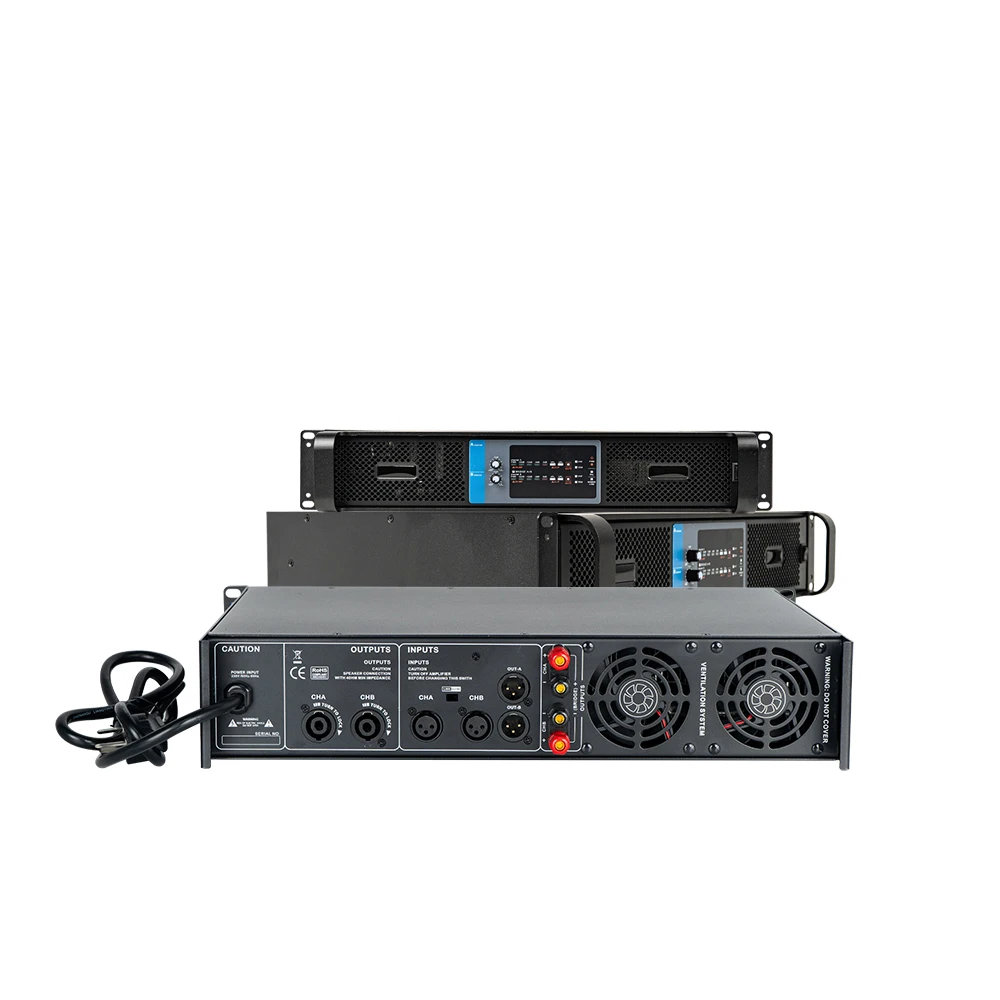 

LA600 600W/900W Two Channel Professional Sound System Audio Equipment Power Amplifier