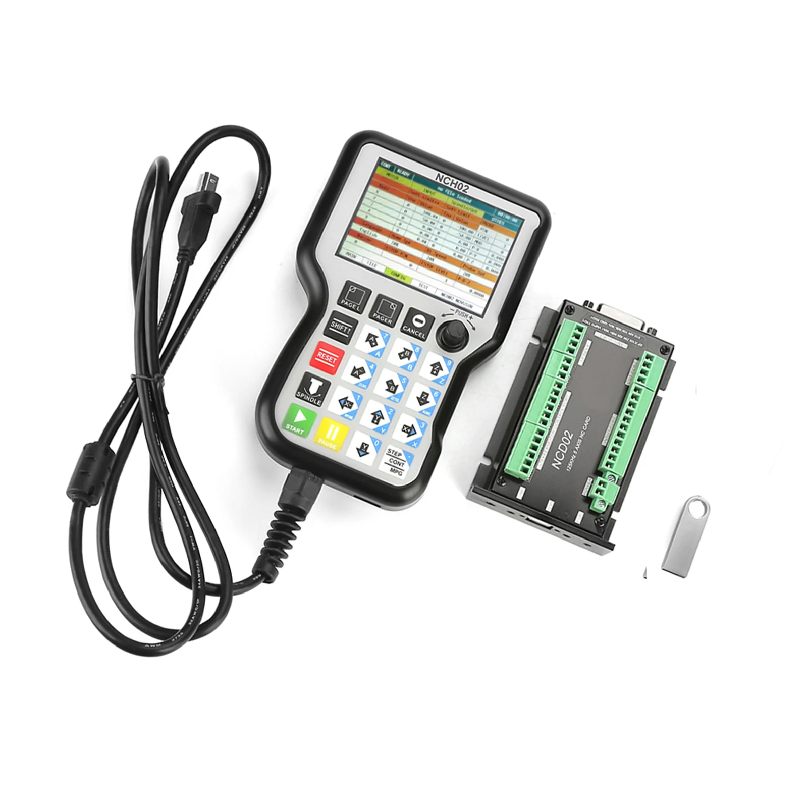 Плата управления ЧПУ Система управления ЧПУ NC-карта USB Система управления движением с ЧПУ Плата контроллера NCH02 Система контроллера движения