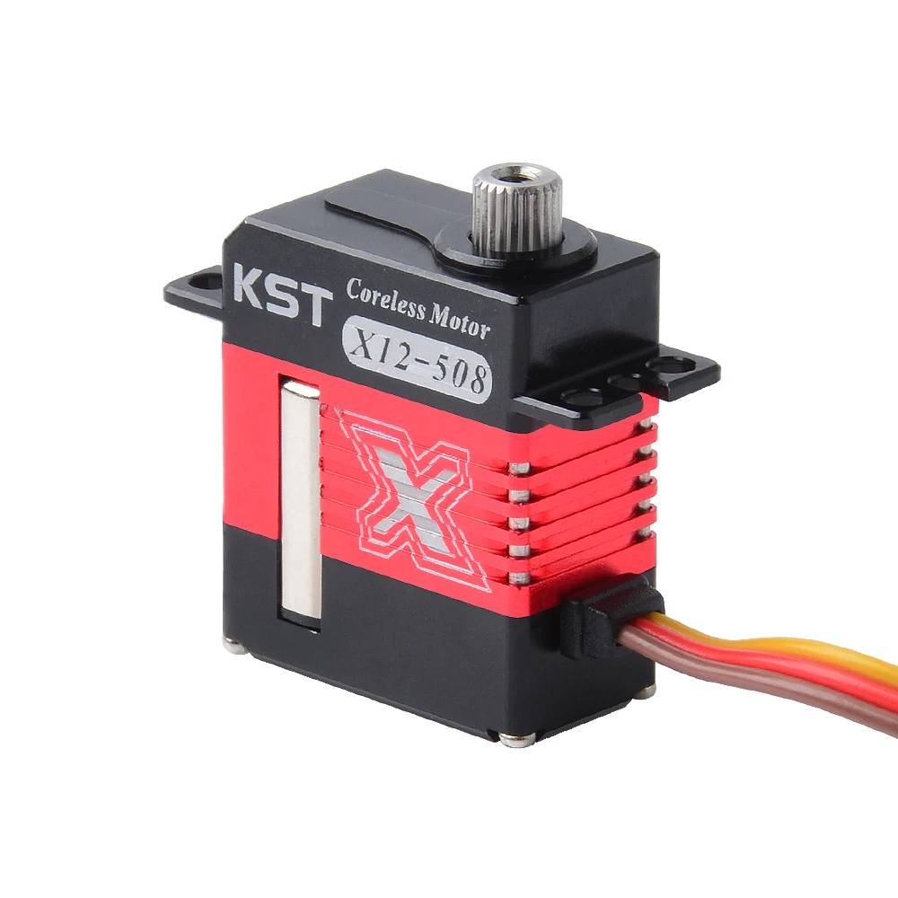 Original KST X12-508 Corelss HV Servo For RC 450 Class RC Helicopter Car Airplane Plane Aircraft Accessories Accs Spare Parts