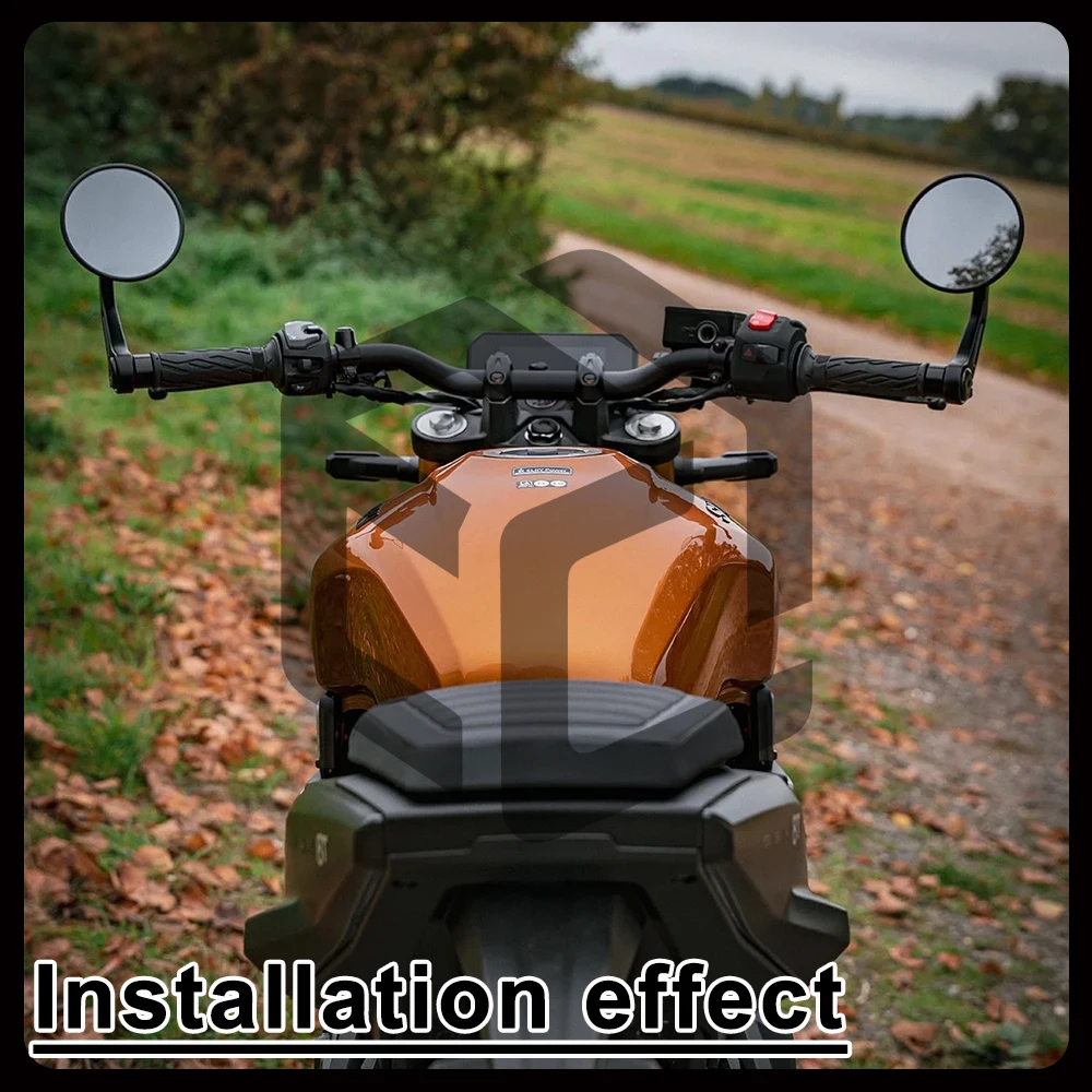 Motorcycle Bar End Mirror for GSX-8T / GSX-8TT / GSX-8S / SV650 / SV1000 / GSX-S / TU250X / Katana /CNC Retro Mirrors