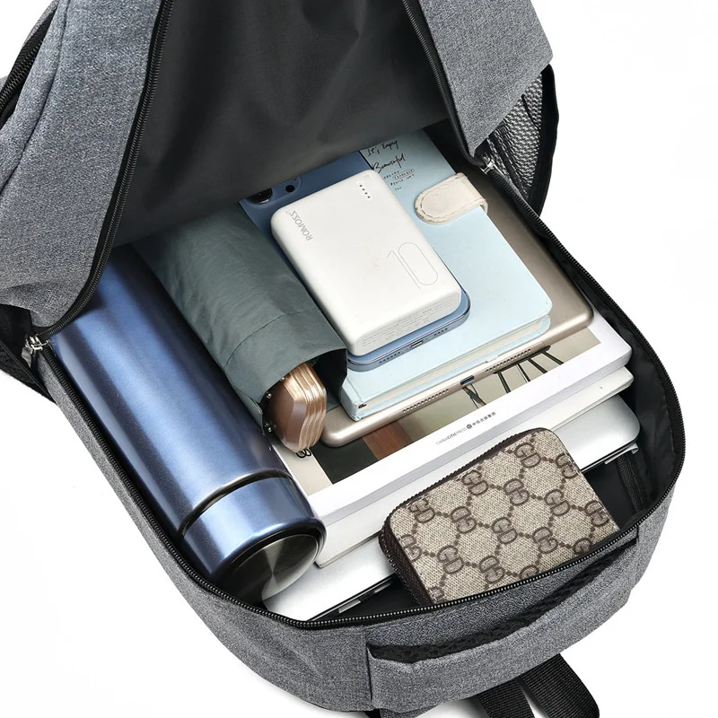 2022 new backpack men's business computer travel bag outdoor large capacity backpack leisure student bag