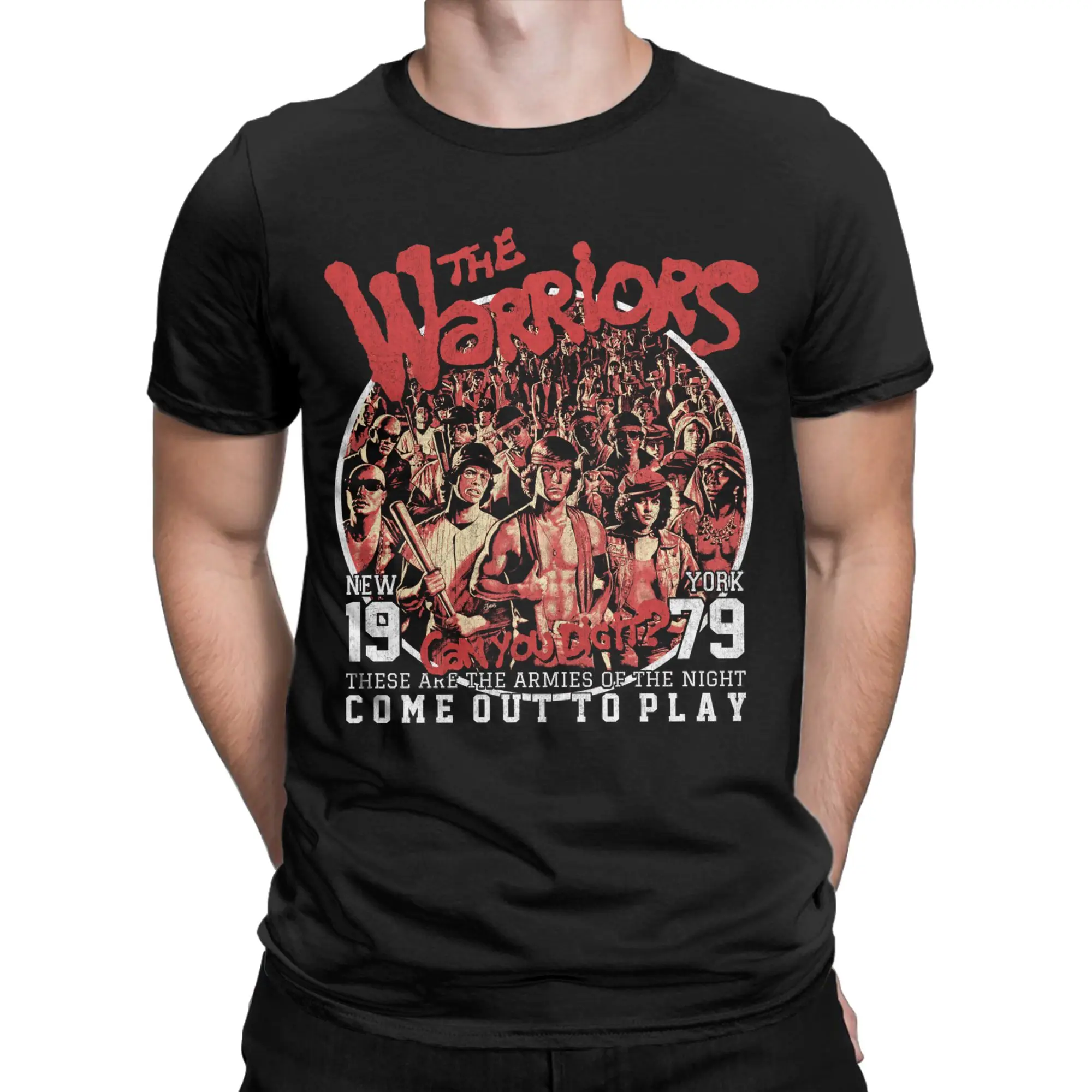 The Warriors Walter Hill Thriller Action T Shirts Men's  100% Cotton Vintage T-Shirts Tees Short Sleeve Clothes Plus Size