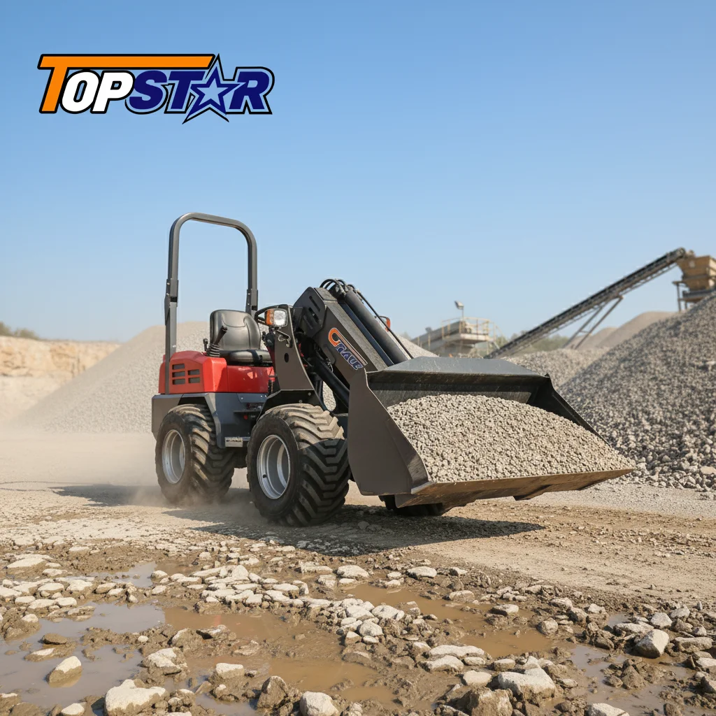 

Новинка 2023 года, мини-колесный погрузчик 4x4 с телескопическим рычагом, многофункциональный погрузчик с фронтальной загрузкой, гибкий для продажи с аксессуарами