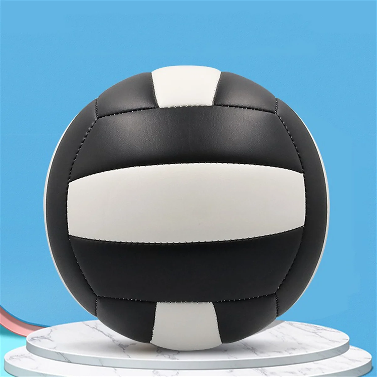 AUU-Standard Volleyball Thickened PVC Material Machine Sewn Wear- Explosion-Proof Training Ball