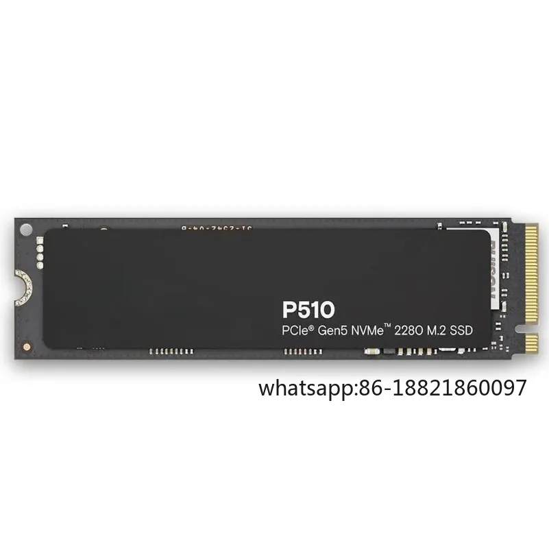 

Crucial P510 1TB 2TBGen5 NVMe SSD,PCIe 5.0 M.2 2280 SSD, Internal Solid State Drive, Compatible with Laptop, Desktop(OEM Pack)