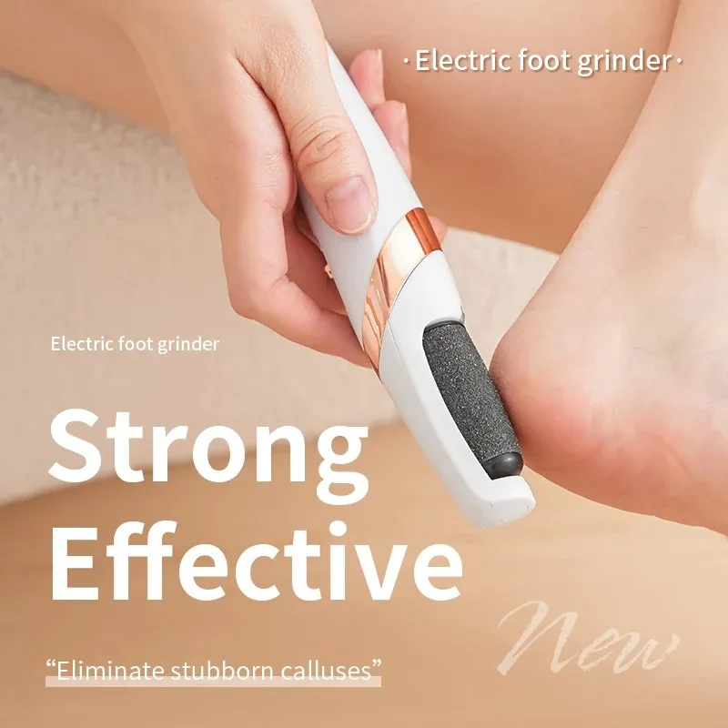 Electric Foot Grinder Portable USB Rechargeable Adjustable Speed 2 Pedicure Tool Dead Skin Callus