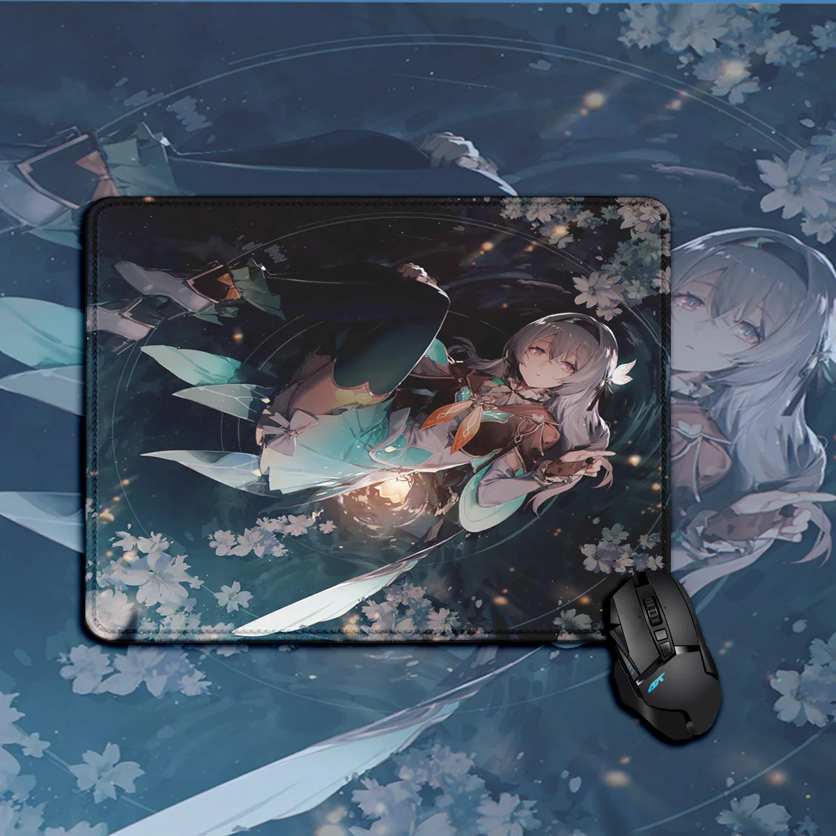 Honkai: Star Rail Firefly Small Mouse Mat Cute Gaming Mousepad Sexy Girl Gamer Mousepad Rubber teclado Mats Desk Pad HD MousePad