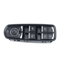 Front Left Power Window Switch Button For Porsche Cayenne Macan Panamera 2011 2012 2013-2017 7PP959858RDML 7PP959858MDML