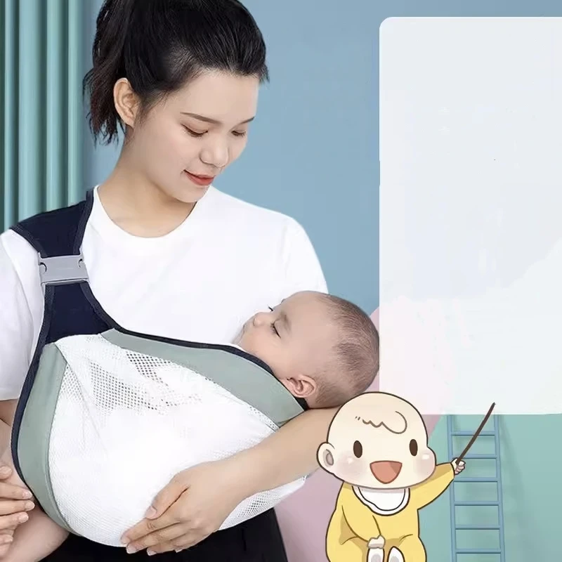 One Belt Dual-purpose Baby Strap Front Hold Baby Out Simple Easy Go Out Hold Baby Artifact Breathable Multi-functional Strap