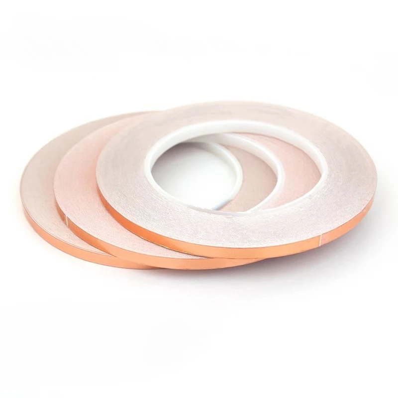Fita profissional de folha de cobre, 33m, 36 jardas, para fazer vitral, artesanato tiffany, soldagem de vidro colorido