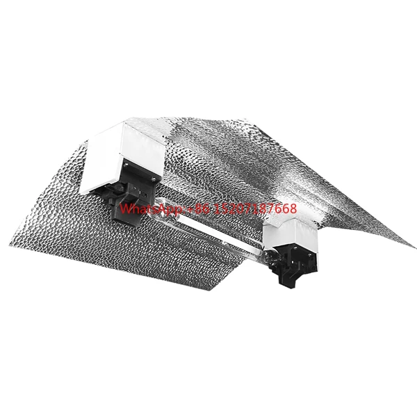 Hydroponic Flexible Wing Double Ended Reflector, Grow Lamp Reflector