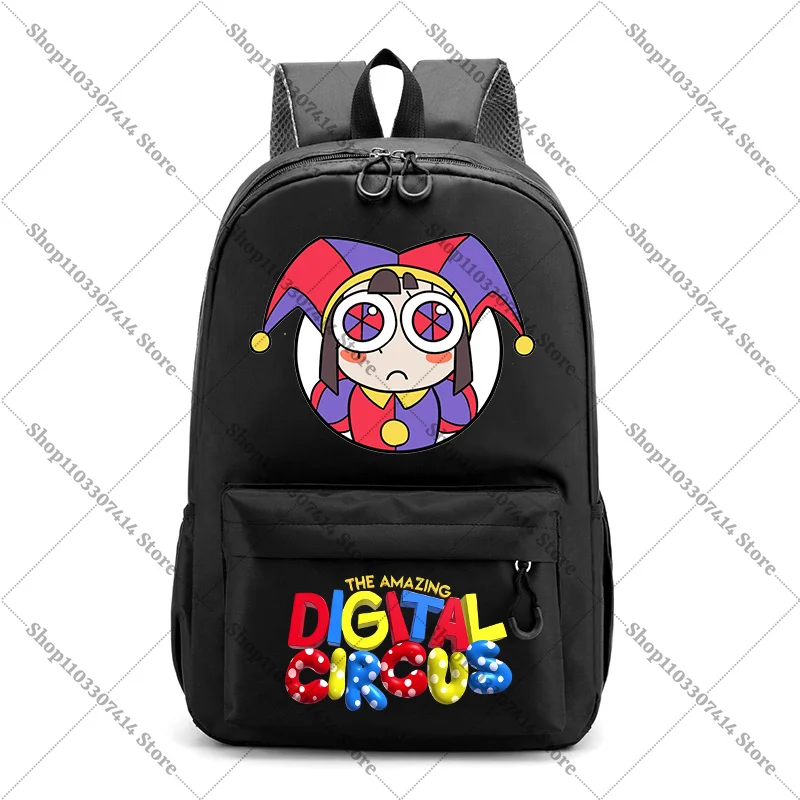 Students Large Capacity Schoolbag Cartoon Accessories The Amazing Digitals Circus Cute Book Bag Anime Printed Backpack Gift 2026