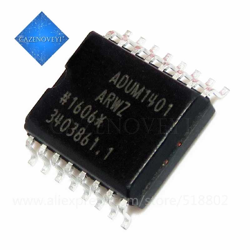 10pcs/lot ADUM1401ARWZ ADUM1401BRWZ ADUM1401CRWZ SOP-16  In Stock