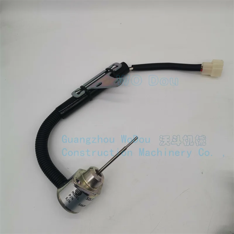 12V 1G820-60022 Fuel Shutoff Solenoid Stop shutdown For Kubota U15 KX016 D782 D722 D902 Z482 engine SA-5156 1503ES-12A5SUC9SLC24