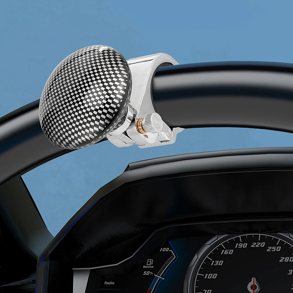 

Steering Wheel Assistive Ball Car Grip Turning Helper Durable Safe Universal Design Easy Operation Relaxing Drive Steering Knob
