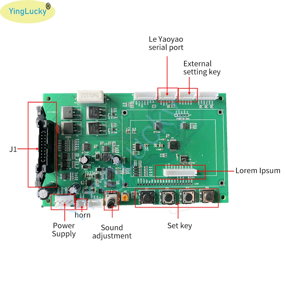 Gacha Capsule Machine Motherboard 45mm 50mm 75mm 100mm Gacha Control Board Arcade Machine Entertainment Game Motherboard